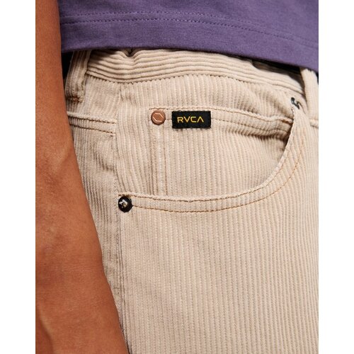 RVCA Dayshift 5 Cord- Beige ribbroek voor heren RVCA Dayshift 5 Cord- Beige ribbroek voor heren