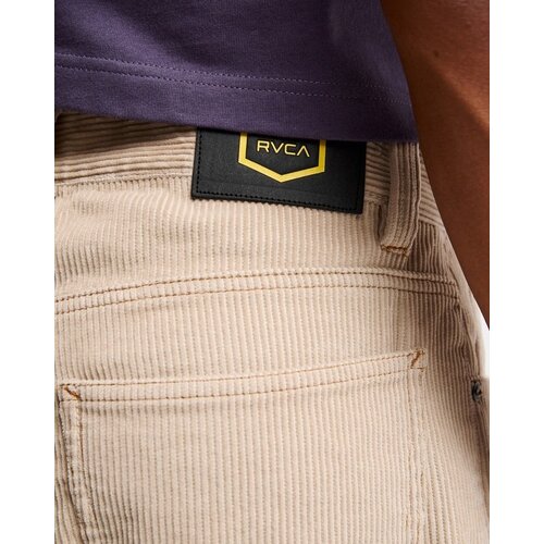 RVCA Dayshift 5 Cord- Beige ribbroek voor heren RVCA Dayshift 5 Cord- Beige ribbroek voor heren
