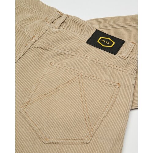 RVCA Dayshift 5 Cord- Beige ribbroek voor heren RVCA Dayshift 5 Cord- Beige ribbroek voor heren