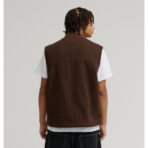 DC Shoes Workshop Padded - Canvas bodywarmer voor heren DC Shoes Workshop Padded - Canvas bodywarmer voor heren