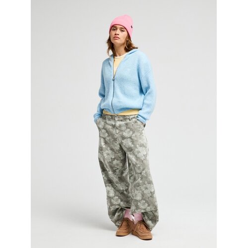 Roxy Go To The Top - Blauw vest met capuchon voor dames Roxy Go To The Top - Blauw vest met capuchon voor dames