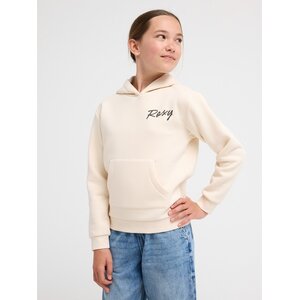 Roxy Surf Feeling Brushed - Beige hoodie voor meisjes 4-12