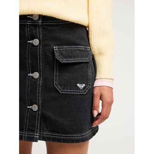 Roxy Radiant Rider - Denim mini rok voor dames