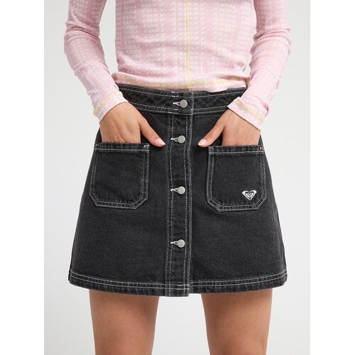 Roxy Radiant Rider - Denim mini rok voor dames