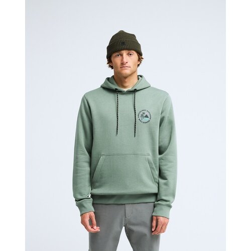 Billabong Compass - Groene hoodie voor heren Billabong Compass - Groene hoodie voor heren