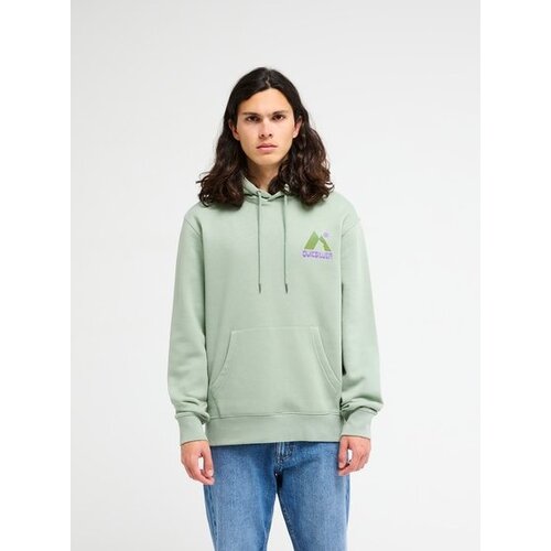 Quiksilver Salt Water Peak - Groene hoodie voor heren Quiksilver Salt Water Peak - Groene hoodie voor heren
