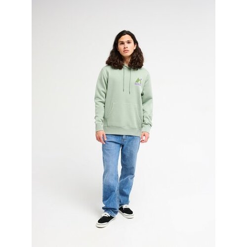 Quiksilver Salt Water Peak - Groene hoodie voor heren Quiksilver Salt Water Peak - Groene hoodie voor heren