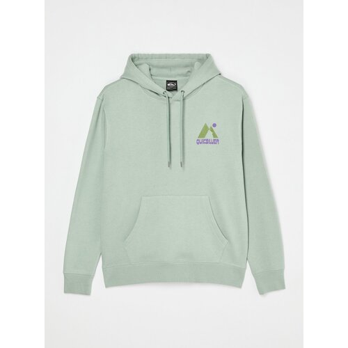 Quiksilver Salt Water Peak - Groene hoodie voor heren Quiksilver Salt Water Peak - Groene hoodie voor heren