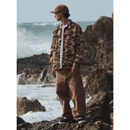 Quiksilver Castlehill - Camo overshirt voor heren Quiksilver Castlehill - Camo overshirt voor heren