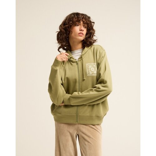 Billabong Always Looking- Groene hoodie met rits Billabong Always Looking- Groene hoodie met rits