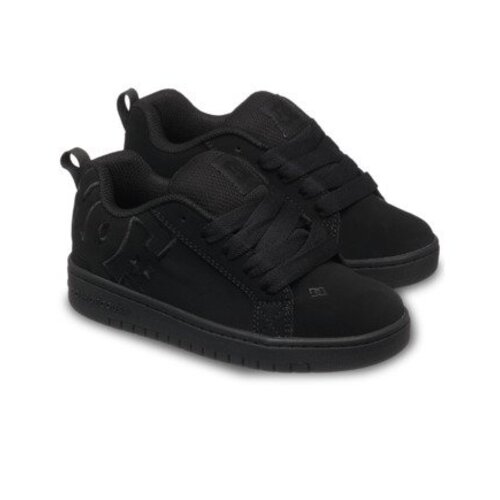 DC Shoes Court Graffik - Zwarte sneakers voor jongens 28-39 DC Shoes Court Graffik - Zwarte sneakers voor jongens 28-39