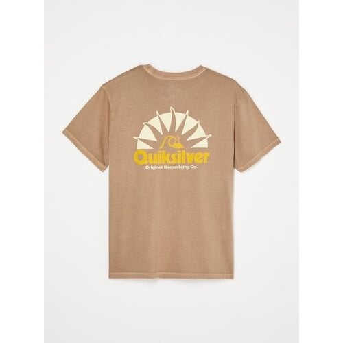 Evo Rays - Bruin korte mouw t-shirt voor heren Evo Rays - Bruin korte mouw t-shirt voor heren