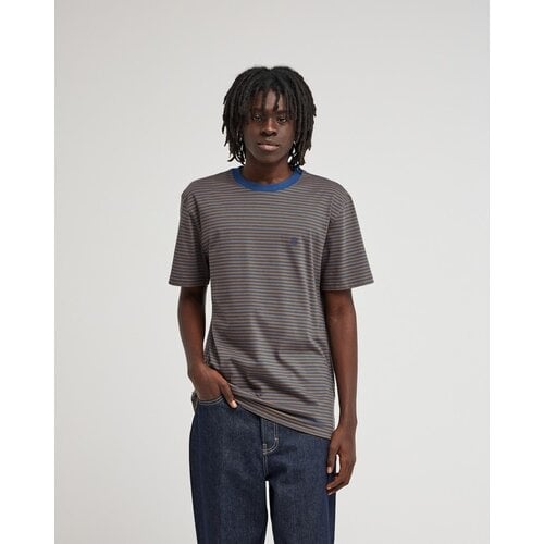 Icon Embroidery - Bruin t-shirt korte mouwen voor heren