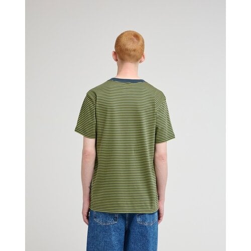 Element Icon Embroidery - Groen korte mouw t-shirt voor heren Element Icon Embroidery - Groen korte mouw t-shirt voor heren
