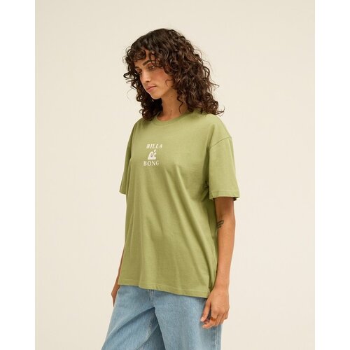 Surfing In Town - Groen t-shirt korte mouwen voor dames Surfing In Town - Groen t-shirt korte mouwen voor dames