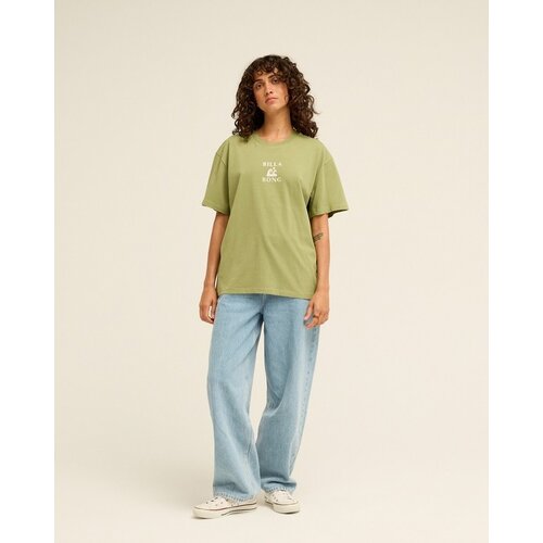 Surfing In Town - Groen t-shirt korte mouwen voor dames Surfing In Town - Groen t-shirt korte mouwen voor dames