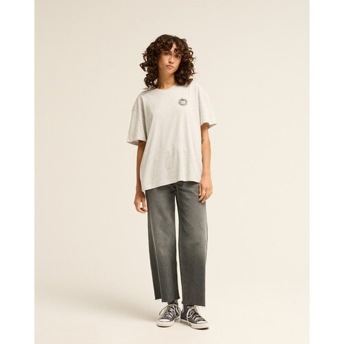 Always Looking - Grijs t-shirt korte mouwen voor dames Always Looking - Grijs t-shirt korte mouwen voor dames