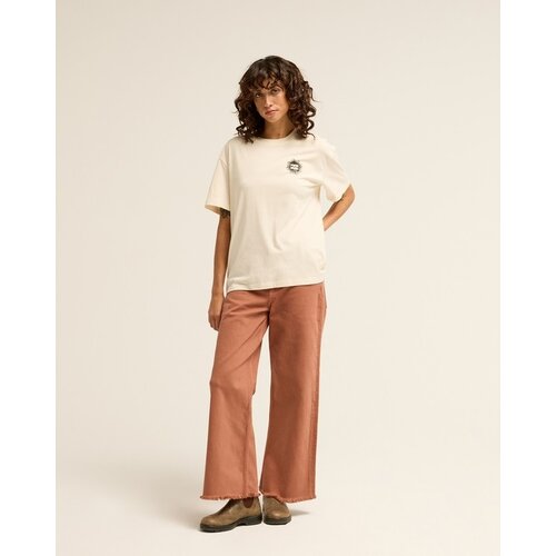 Roxy Always Looking - Wit t-shirt korte mouwen voor dames Roxy Always Looking - Wit t-shirt korte mouwen voor dames