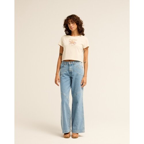 Billabong Outpost Ritual - Kort t-shirt voor dames Billabong Outpost Ritual - Kort t-shirt voor dames