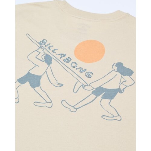 Ty Williams Carry On - Beige t-shirt korte mouwen voor heren Ty Williams Carry On - Beige t-shirt korte mouwen voor heren