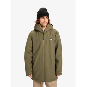 Quiksilver Overcast 3K Parka - Groene waterdichte jas voor heren