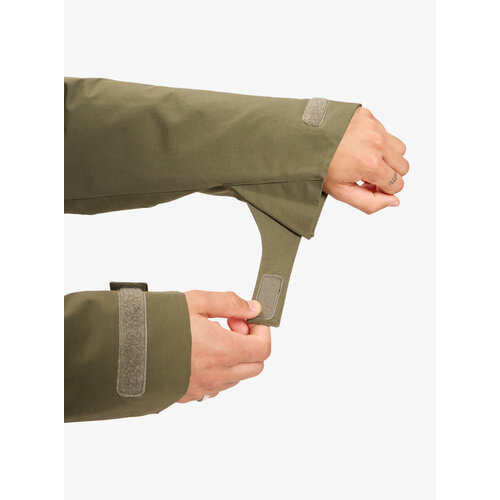 Quiksilver Overcast 3K Parka - Groene waterdichte jas voor heren Quiksilver Overcast 3K Parka - Groene waterdichte jas voor heren