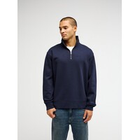 Salt Water 1/4 - Blauwe half zip trui voor heren