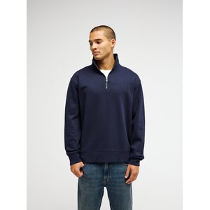 Quiksilver Salt Water 1/4 - Blauwe half zip trui voor heren