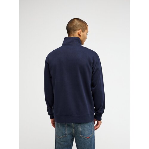 Quiksilver Salt Water 1/4 - Blauwe half zip trui voor heren