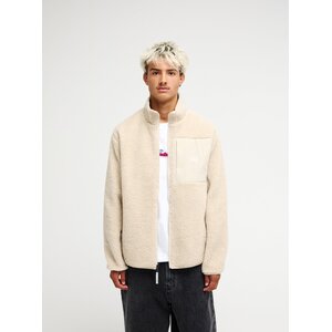 Quiksilver Urban Storm Reversible - Beige Sherpa fleece trui voor heren