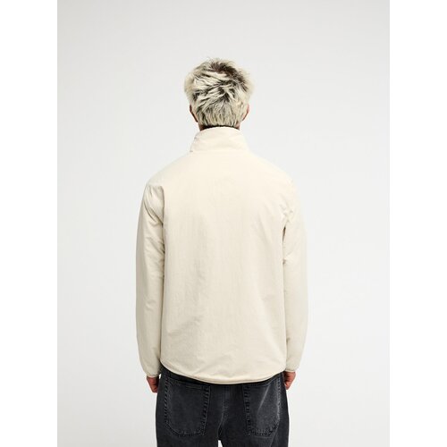 Quiksilver Urban Storm Reversible - Beige Sherpa fleece trui voor heren Quiksilver Urban Storm Reversible - Beige Sherpa fleece trui voor heren