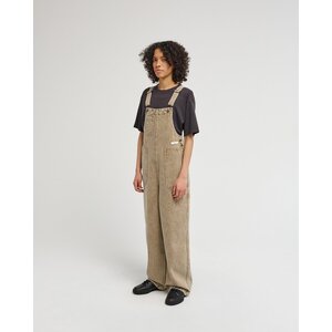 Element 70 Dungaree Color Denim - Bruine tuinbroek voor dames