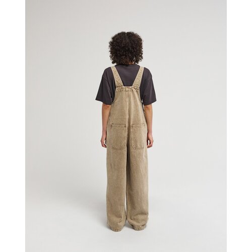 Element 70 Dungaree Color Denim - Bruine tuinbroek voor dames Element 70 Dungaree Color Denim - Bruine tuinbroek voor dames