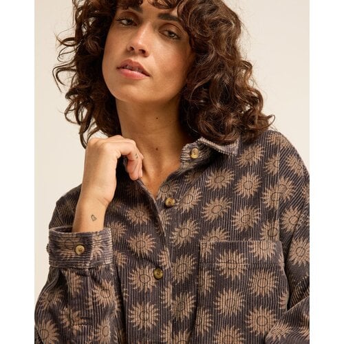 Billabong Stoked On You - Corduroy blouse voor dames Billabong Stoked On You - Corduroy blouse voor dames