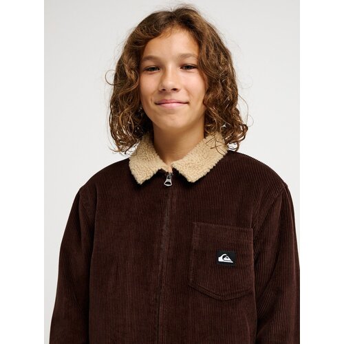 Quiksilver Dna Sherpa Harrington - Corduroy jas voor jongens 8-14
