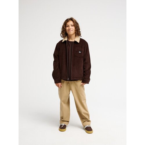 Quiksilver Dna Sherpa Harrington - Corduroy jas voor jongens 8-14