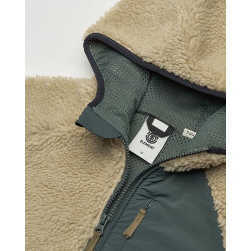 Element Wolfe Sherpa - Sherpa fleece vest voor jongens 8-14