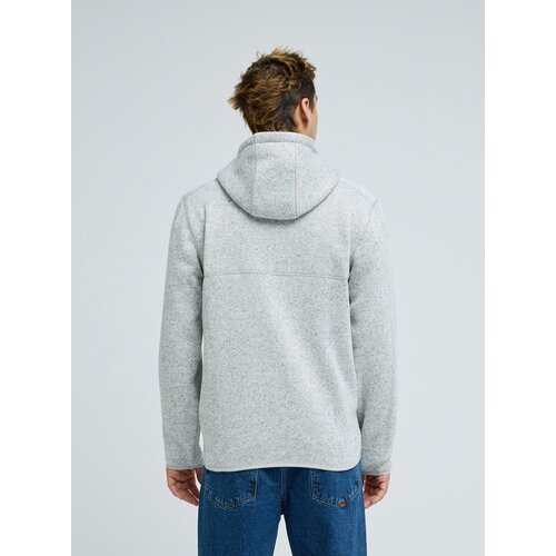 Quiksilver Keller Outdoor - Grijs technisch fleece vest voor heren