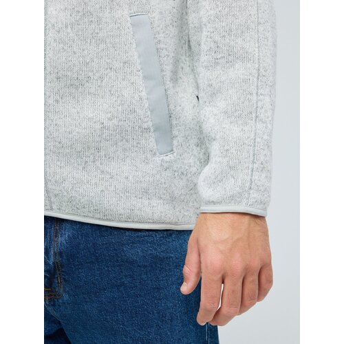Quiksilver Keller Outdoor - Grijs technisch fleece vest voor heren