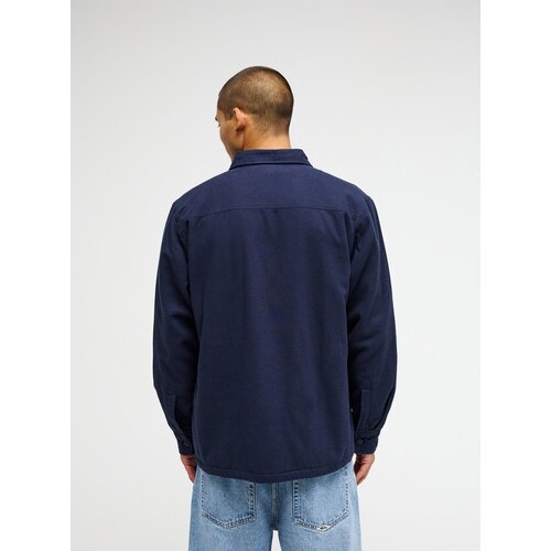 Quiksilver Venture Solid - Blauw flanel overhemd voor heren Quiksilver Venture Solid - Blauw flanel overhemd voor heren