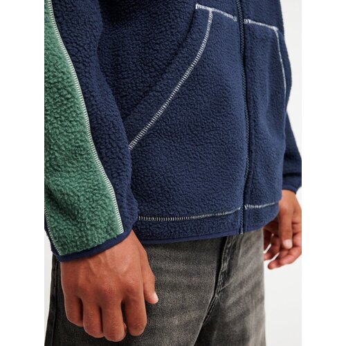 Quiksilver Clean Coast Block - Fleece vest voor heren Quiksilver Clean Coast Block - Fleece vest voor heren