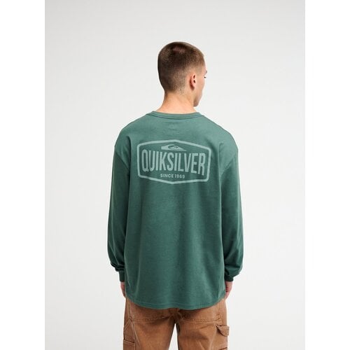 Quiksilver Surf Garage - Groene longsleeve voor heren Quiksilver Surf Garage - Groene longsleeve voor heren