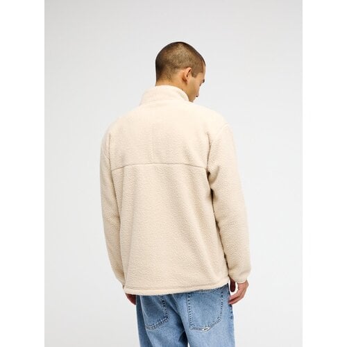 Quiksilver Clean Coast - Beige fleece vest voor heren Quiksilver Clean Coast - Beige fleece vest voor heren