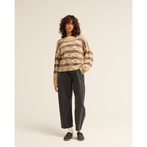 Billabong Malibu Creek - Bruine gebreide trui voor dames Billabong Malibu Creek - Bruine gebreide trui voor dames