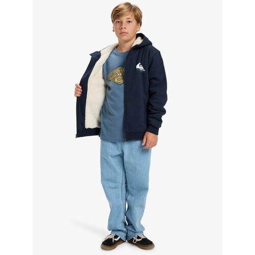 Quiksilver Fleece Sherpa - Fleece met capuchon voor jongens 8-14 Quiksilver Fleece Sherpa - Fleece met capuchon voor jongens 8-14