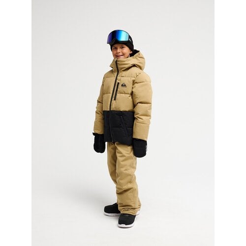 Quiksilver Highland 10K - Beige skijack voor jongens 8-14 Quiksilver Highland 10K - Beige skijack voor jongens 8-14