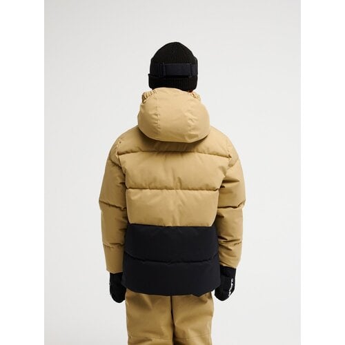 Quiksilver Highland 10K - Beige skijack voor jongens 8-14 Quiksilver Highland 10K - Beige skijack voor jongens 8-14