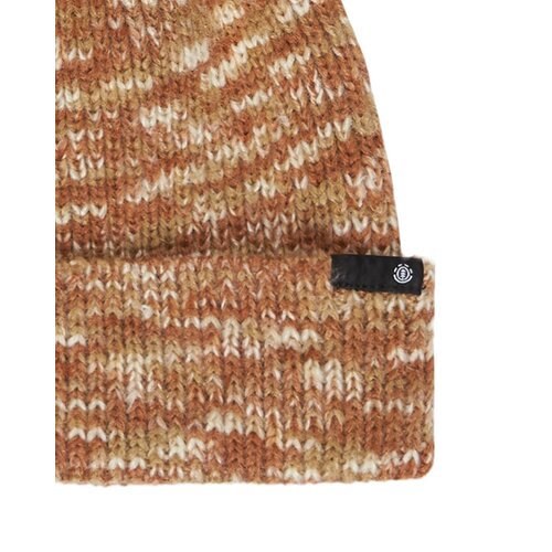 Element High Heavy Knit Multico - Bruine muts voor heren Element High Heavy Knit Multico - Bruine muts voor heren