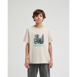 Element Watching - Beige korte mouw t-shirt voor jongens 8-14 Element Watching - Beige korte mouw t-shirt voor jongens 8-14