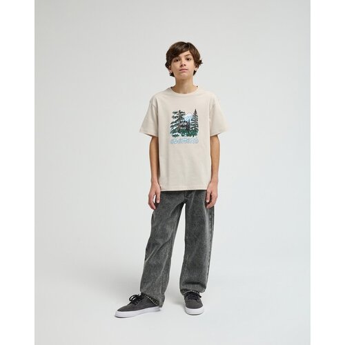 Element Watching - Beige korte mouw t-shirt voor jongens 8-14 Element Watching - Beige korte mouw t-shirt voor jongens 8-14